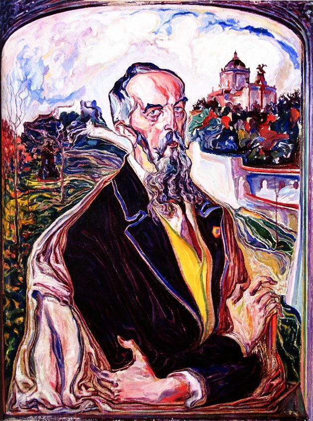 Олекса Новаківський, “Портрет Олександра Барвінського”,1930-ті рр. - фото 115933