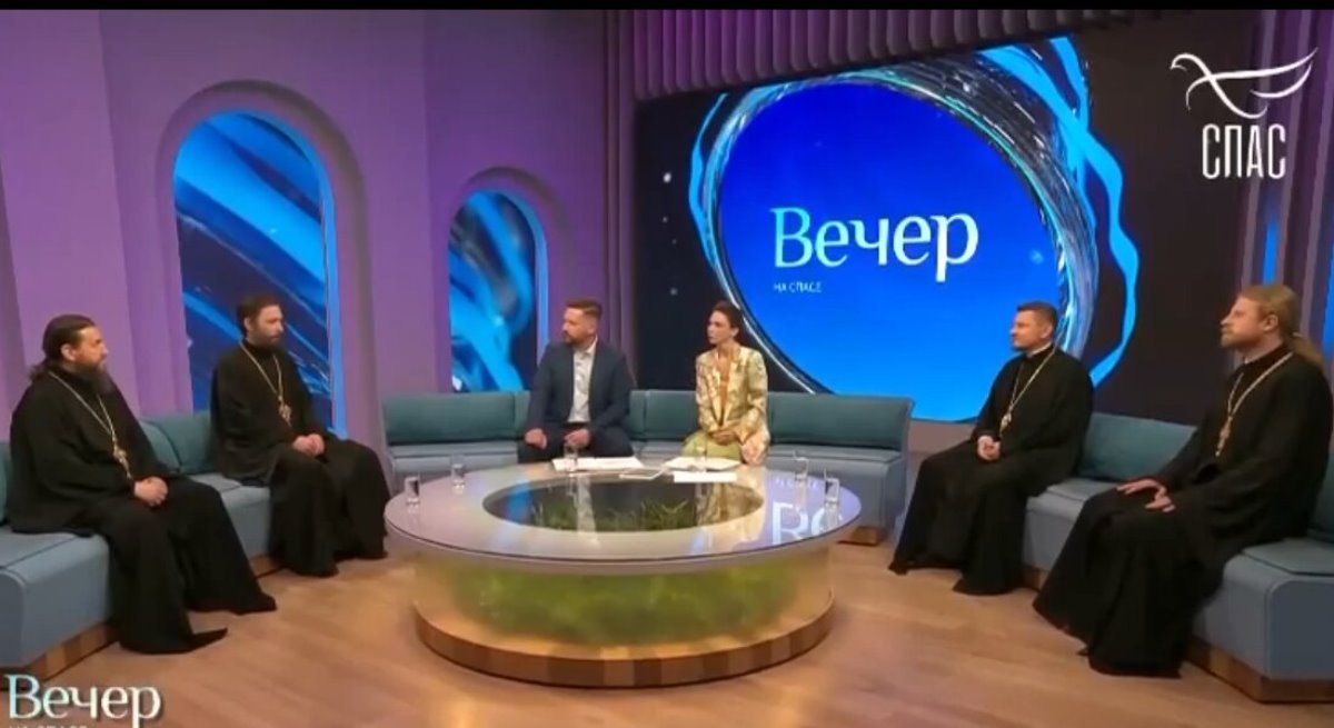 Священники Бердянської єпархії в ефірі російського каналу - фото 117208
