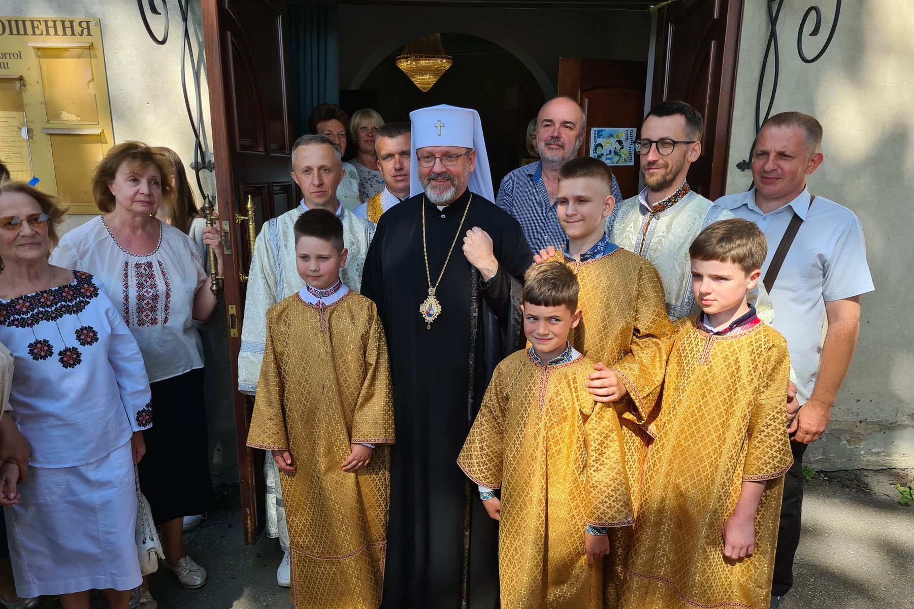 Глава УГКЦ зустрівся з духовенством Луцького екзархату та їхніми сім'ями - фото 117382