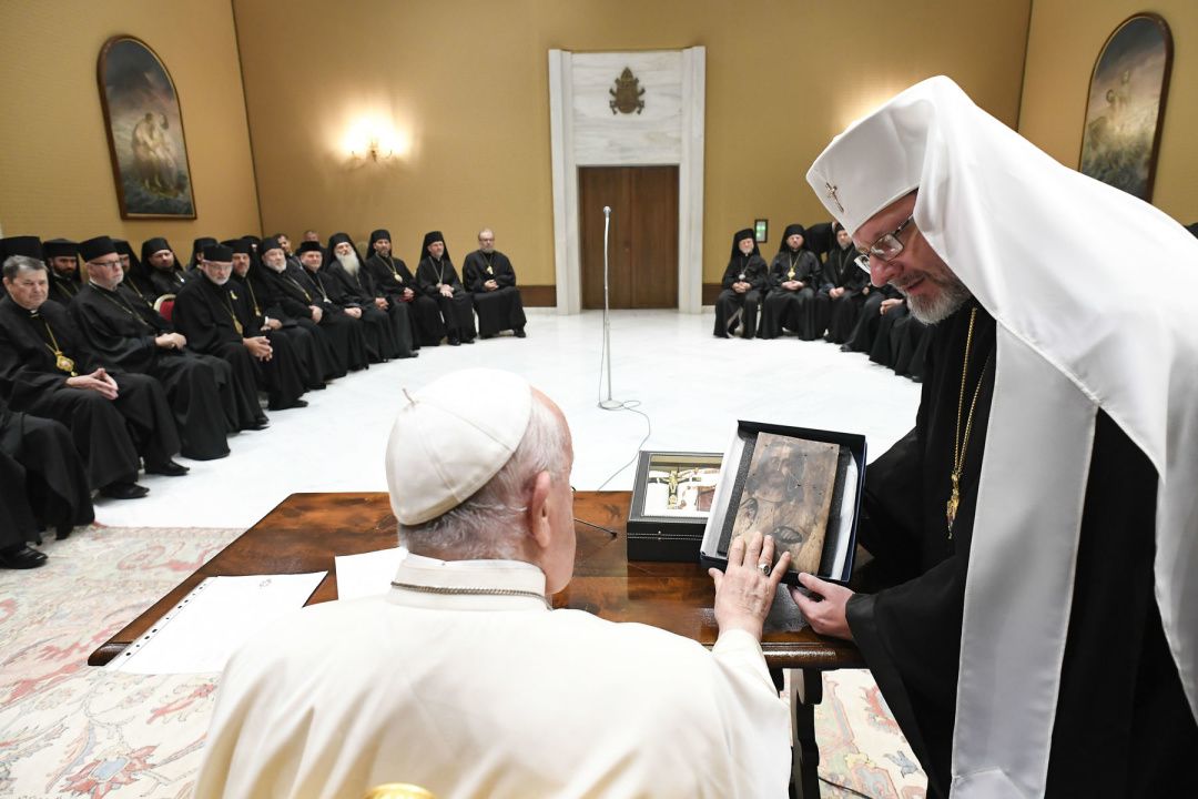 СКУ подякував Главі УГКЦ за візит до Ватикану та зустріч з Папою Римським - фото 120698