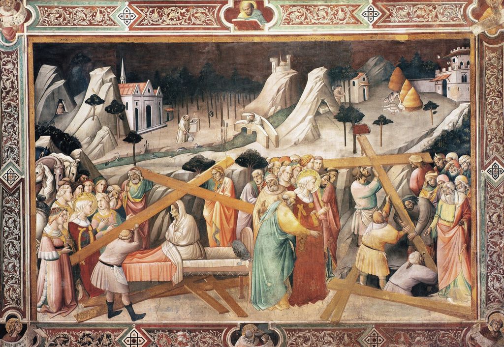  Аньйоло Гадді «Находження св. Хреста», 1380-ті, церква Санта-Кроче, Флоренція.  - фото 120924