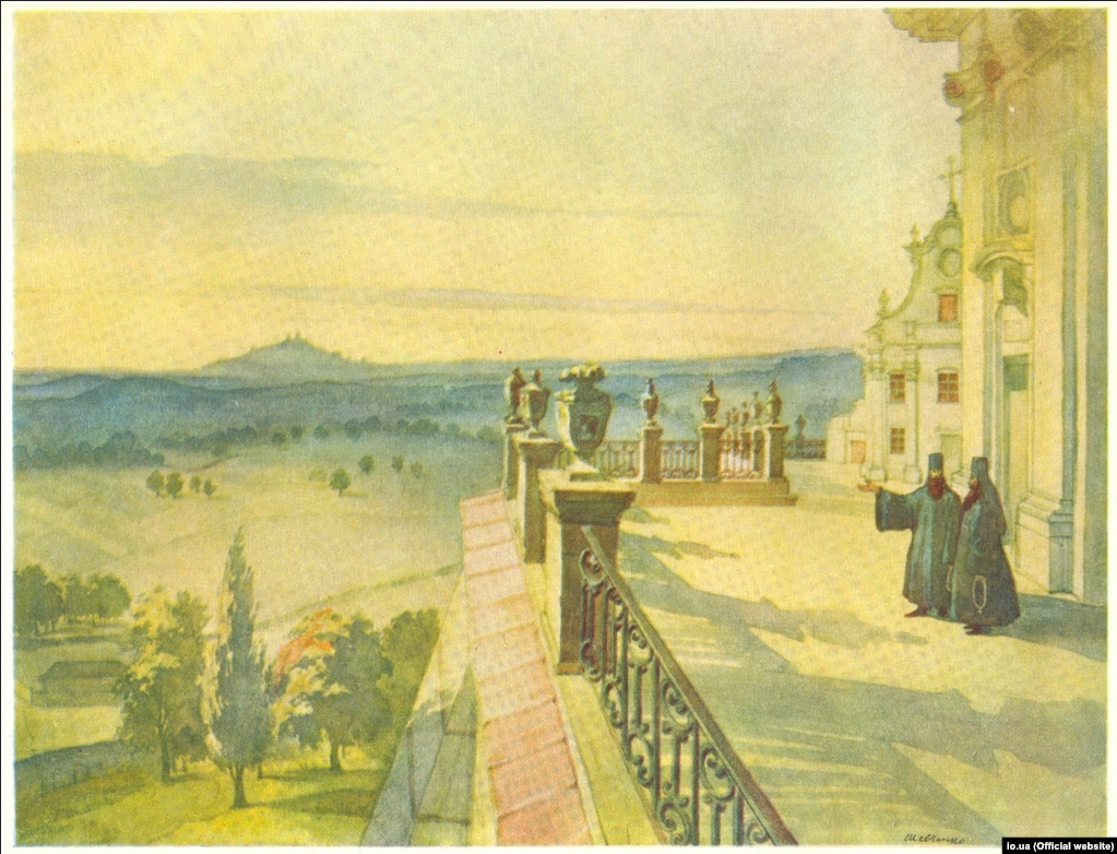Вид з Почаївської лаври. Тарас Шевченко - фото 121182