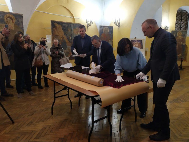 Нацзаповедник «Киево-Печерская лавра» получил на хранение артефакты, похищенные с оккупированных территорий - фото 123398