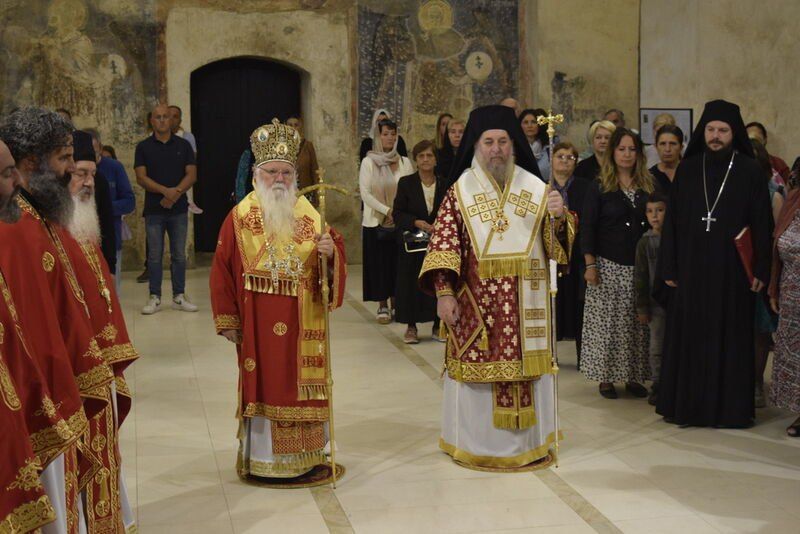 Митрополити Кирил (Сикіс) і Тимофій (Йовановський). 30 вересня 2023 р. - фото 130647