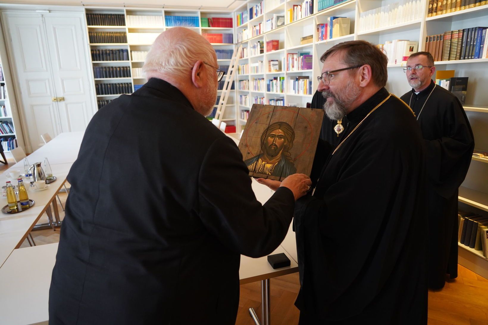 Глава УГКЦ подякував кардиналу Марксу за допомогу українцям в Німеччині - фото 134804