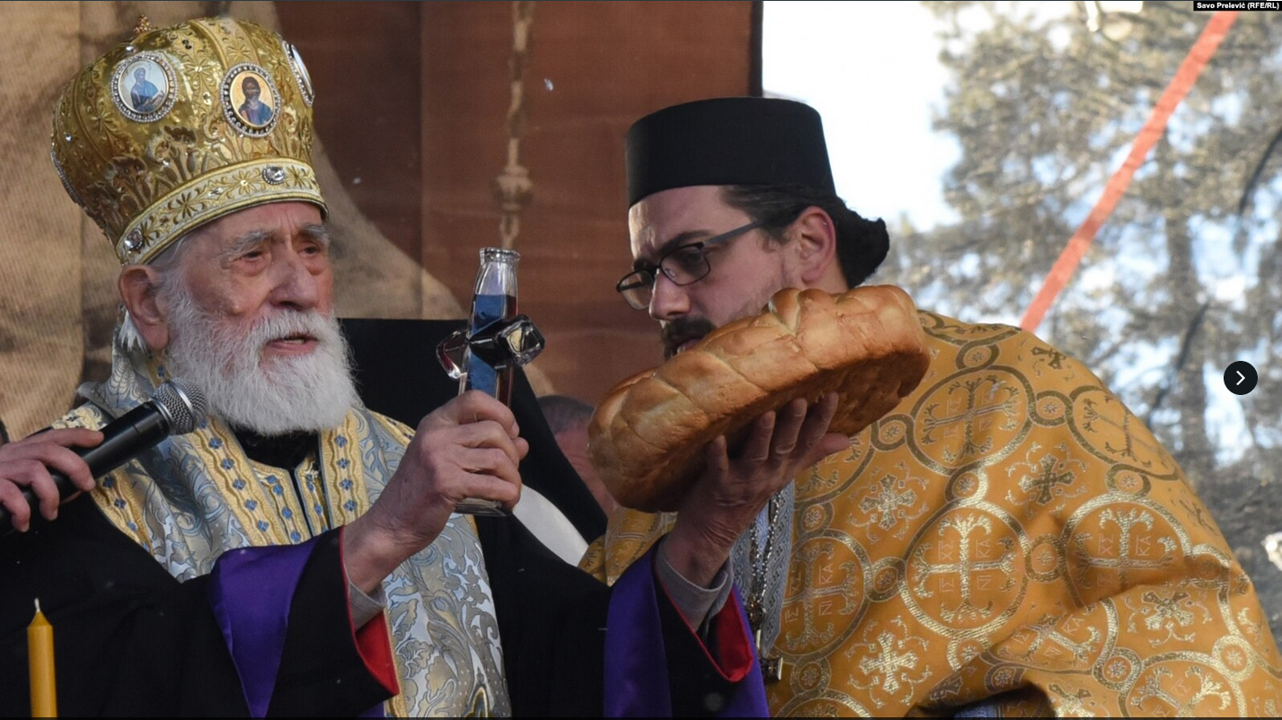 Митрополит ЧПЦ Михаїл в Цетинє, фото 6 січня 2018 року  - фото 134849