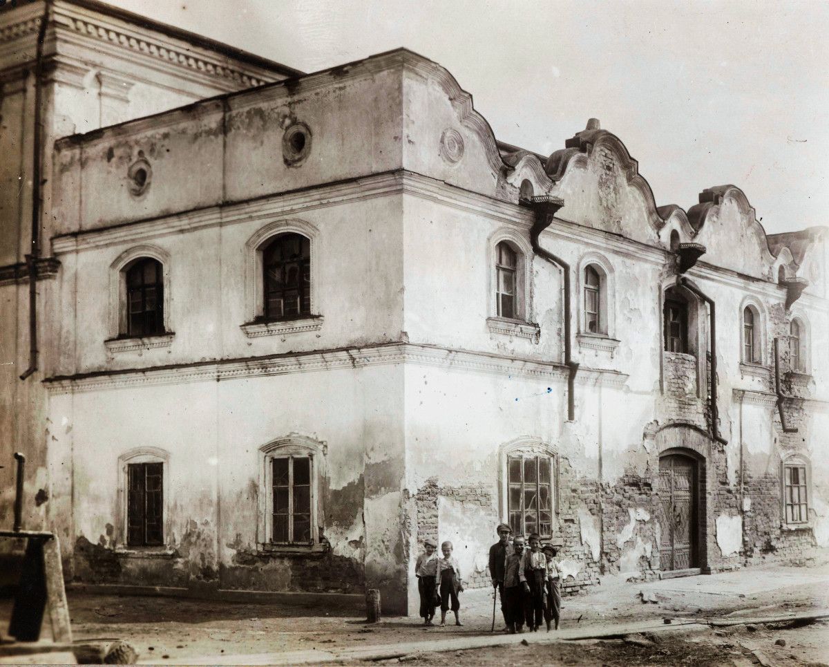 Клевань, синагога. Фото початку XX ст. - фото 135433