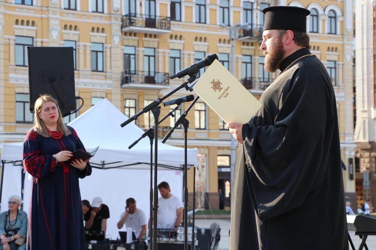 В Киеве состоялась международная межконфессиональная молитва за справедливый мир в Украине - фото 137166