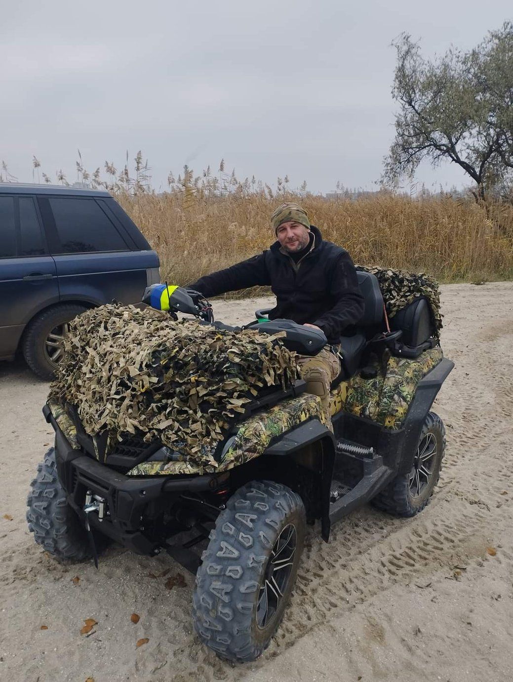 Максим Бервінов на квадроциклі.  - фото 141412