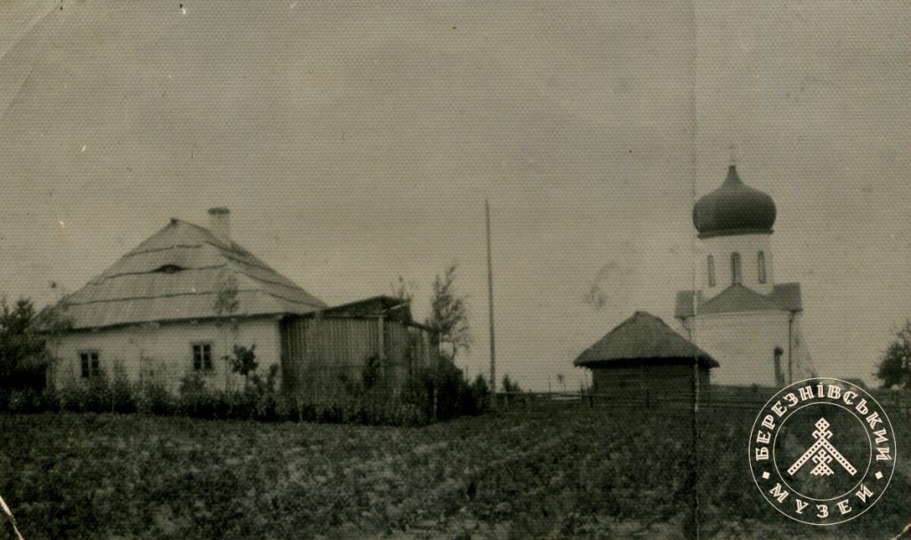 Храм Різдва Пресвятої Богородиці в Березному, 1918 рік, фотостудія М. Янцевича при храмі. Фото з фондів БКМ - фото 141802