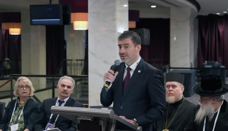 Ukrainian Parliament Commissioner for Human Rights Dmytro Lubinets speaks about the religious freedom situation in occupied territories at a reception at the International Religious Freedom Summit in Washington, D.C. on Feb. 4, 2025 - 147476 Ukrainian Parliament Commissioner for Human Rights Dmytro Lubinets speaks about the religious freedom situation in occupied territories at a reception at the International Religious Freedom Summit in Washington, D.C. on Feb. 4, 2025 - фото 147476
