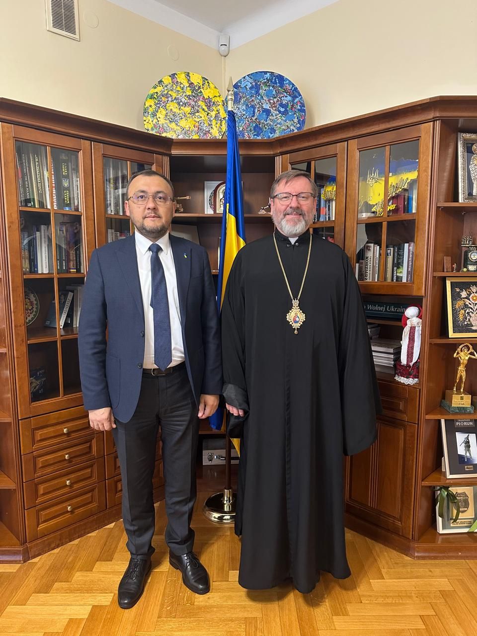The head of the UGCC met with the Ambassador of Ukraine to Poland - 149481 The head of the UGCC met with the Ambassador of Ukraine to Poland - фото 149481