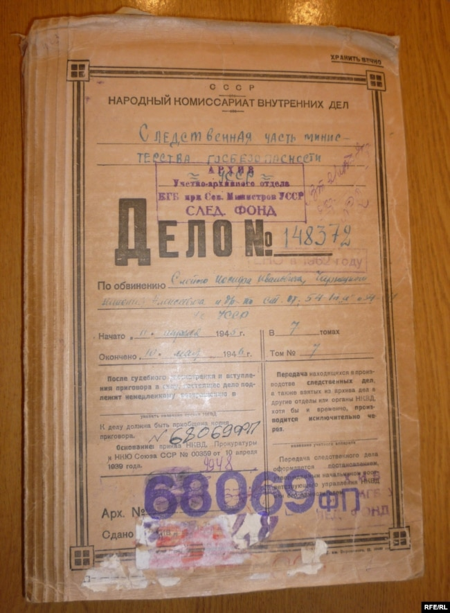 Особова справа кардинала Йосифа Сліпого, архів СБУ - 150408 Особова справа кардинала Йосифа Сліпого, архів СБУ - фото 150408