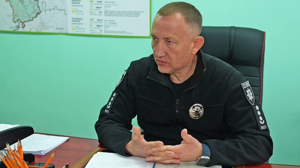 Начальник Олександрійського районного відділу поліції В’ячеслав Пономаренко.  - фото 150415