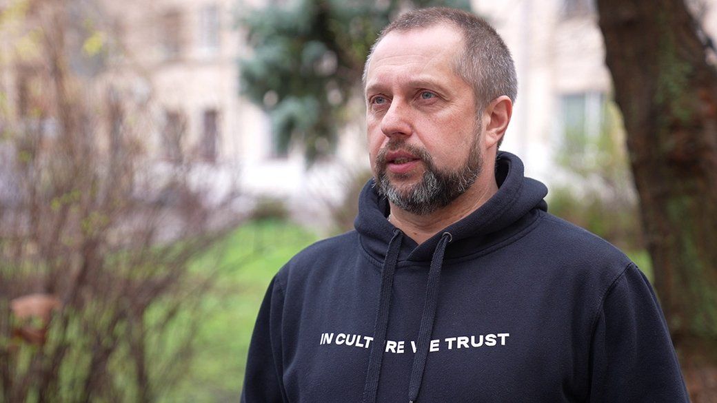 Начальник управління комунікацій з громадськістю Кіровоградської обласної військової адміністрації Віталій Останній. Суспільне Кропивницький - фото 150418
