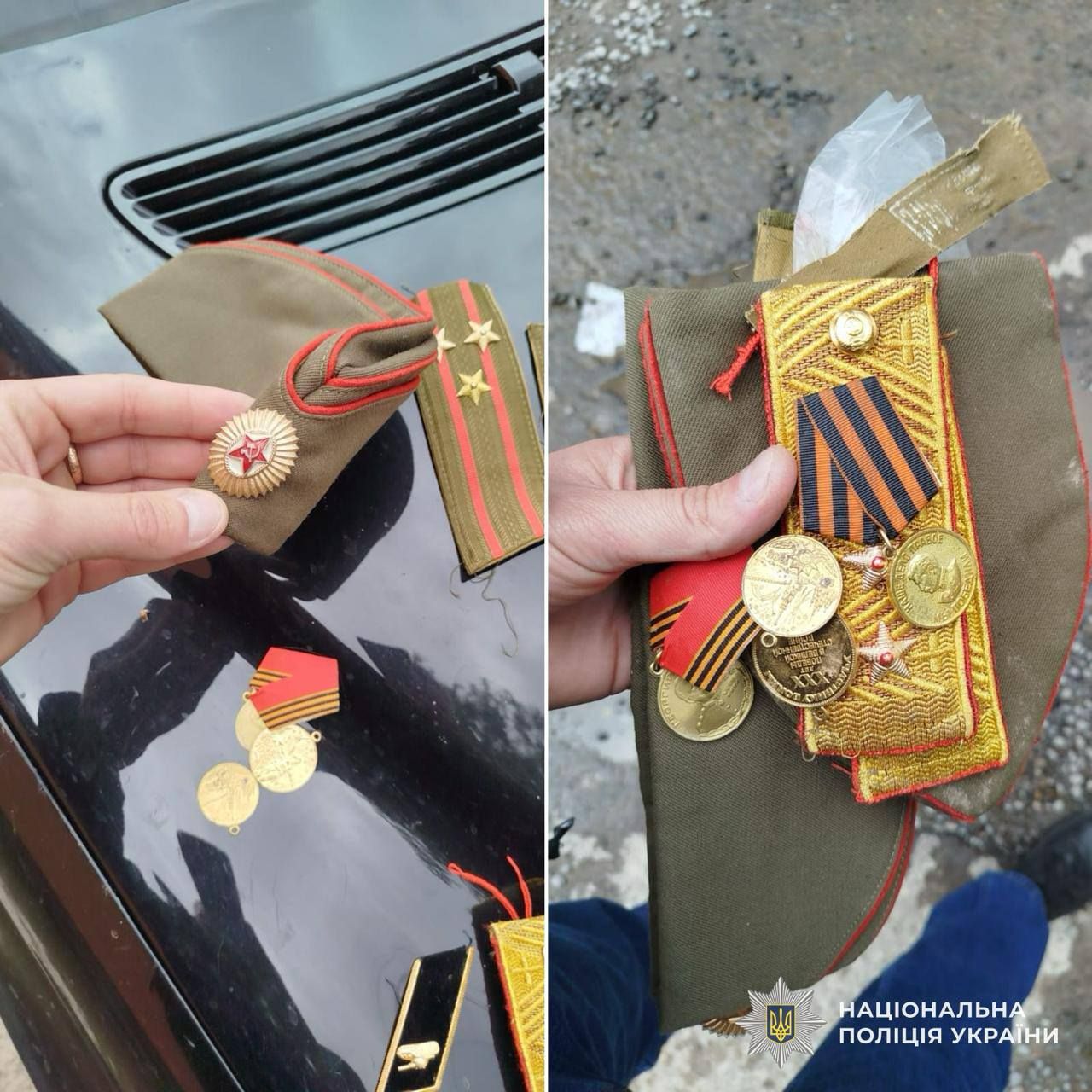 Відсвяткував. На Закарпатті клірик УПЦ МП вийшов на люди у радянській уніформі із георгіївською стрічкою - фото 151864