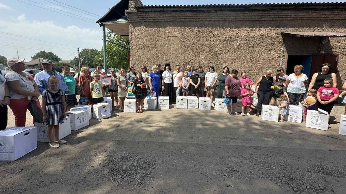 Для постраждалих на Харківщині доставлено гуманітарну допомогу від Папи Лева XIV - фото 155196