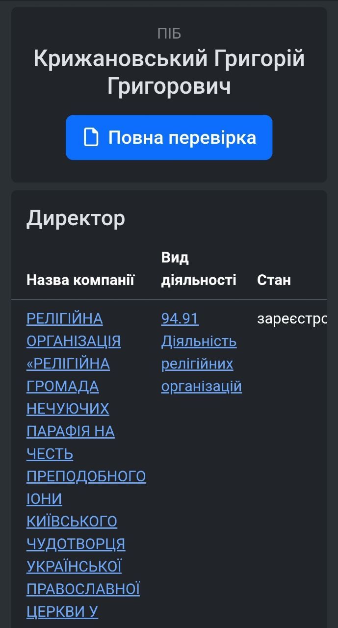'Мовчання Іони (Чєрєпанова) або як діючий клірик Іонінського монастиря УПЦ МП м. Києва прот. Григорій Крижановський служить в Москві та підтримує 'СВО' - 155247 'Мовчання Іони (Чєрєпанова) або як діючий клірик Іонінського монастиря УПЦ МП м. Києва прот. Григорій Крижановський служить в Москві та підтримує 'СВО' - фото 155247