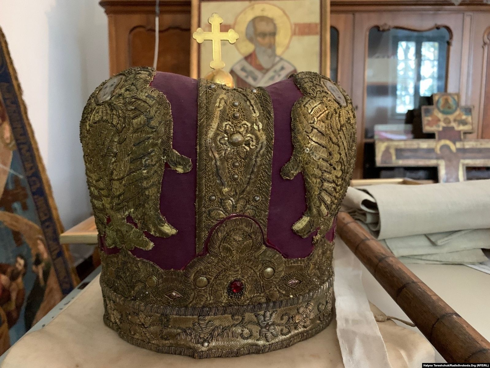 Митра митрополита Андрея - 155686 Митра митрополита Андрея - фото 155686