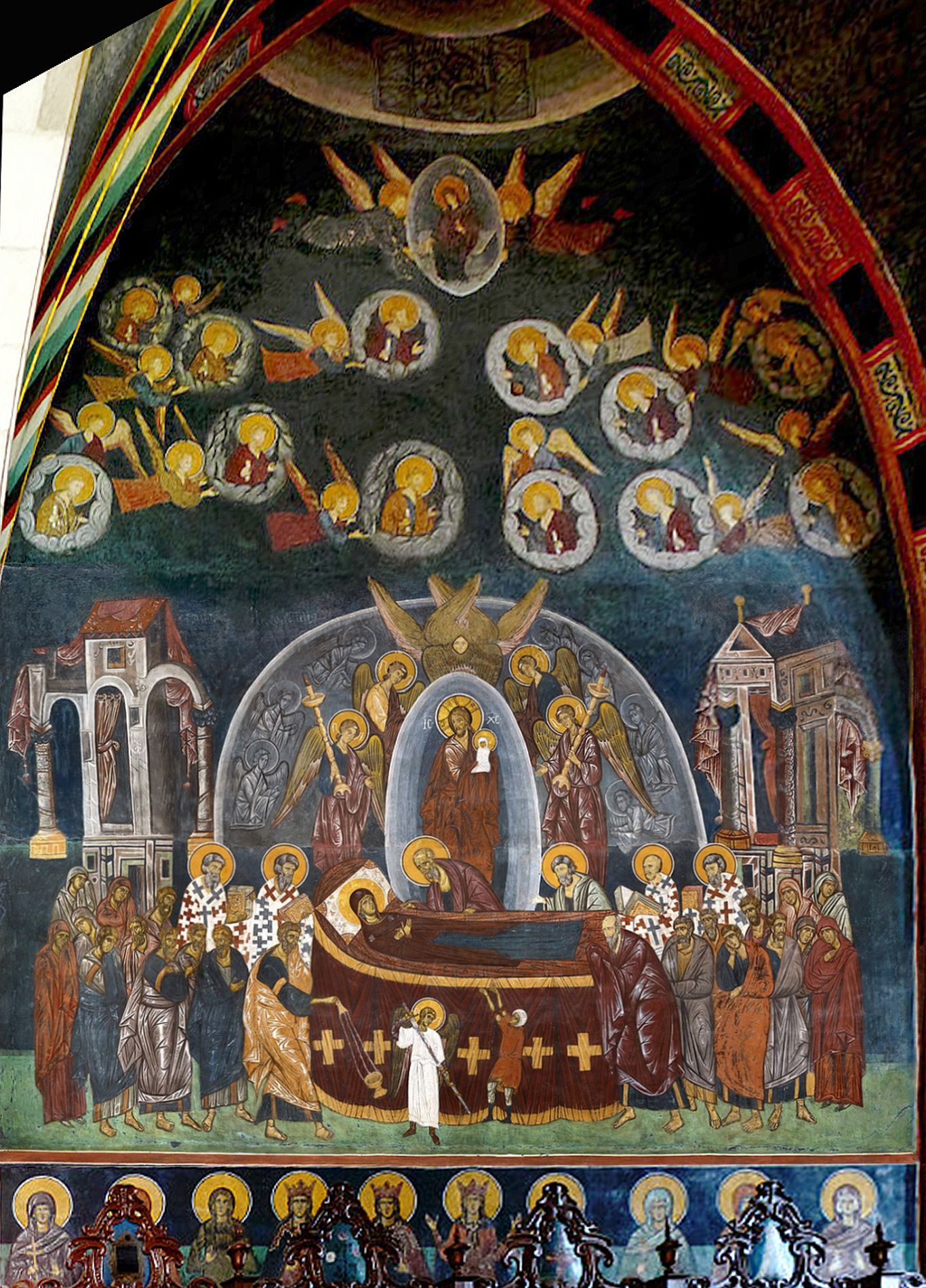 Успіння Богородиці. 1420 р. к. Святого Якова, м. Сандомир, Польща - 156463 Успіння Богородиці. 1420 р. к. Святого Якова, м. Сандомир, Польща - фото 156463