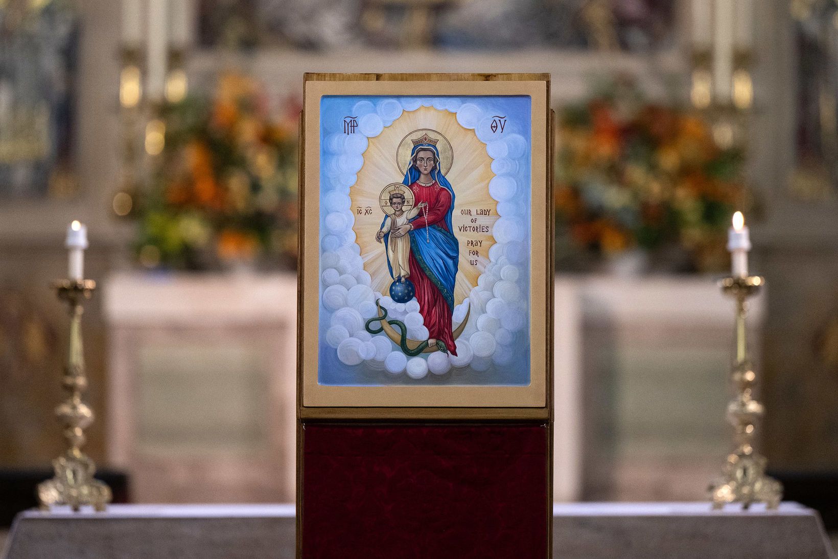 Ukrainian icon solemnly blessed and heralded as a sign of peace - 159417 Ukrainian icon solemnly blessed and heralded as a sign of peace - фото 159417