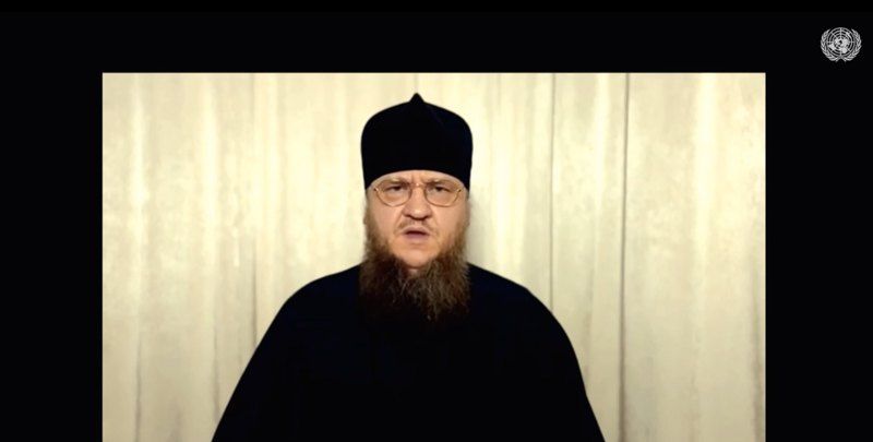 Відеозвернення підсудного митрополита Черкаського Феодосія в Раді ООН, жовтень 2025 р. - фото 160365