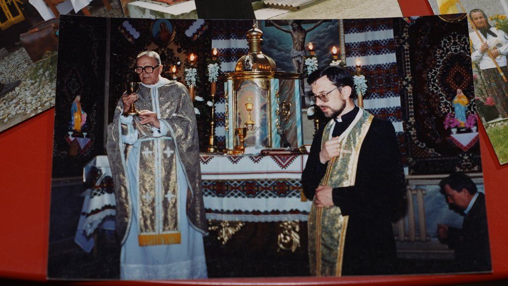 Отець Іван Чав'як та священник Борис Гобир, Івано-Франківськ. - 162886 Отець Іван Чав'як та священник Борис Гобир, Івано-Франківськ. - фото 162886
