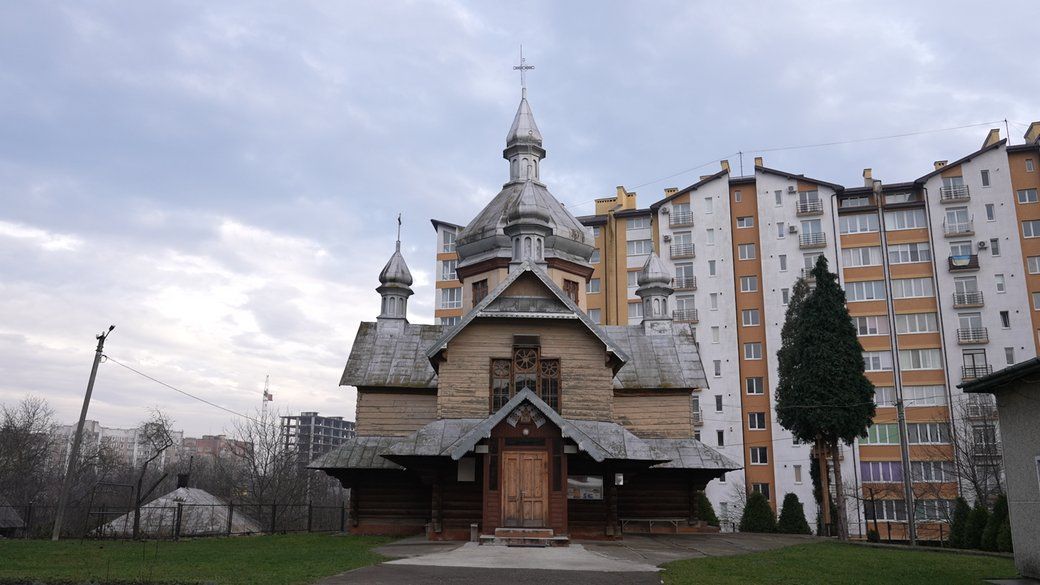 Храм Святого Дмитрія Солунського УГКЦ, Івано-Франківськ. - 162918 Храм Святого Дмитрія Солунського УГКЦ, Івано-Франківськ. - фото 162918