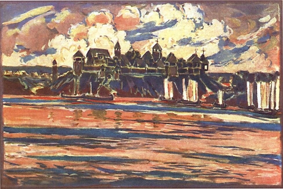 Ерсика. Картина Арвида Гусарса, 1939 год - 164286 Ерсика. Картина Арвида Гусарса, 1939 год - фото 164286