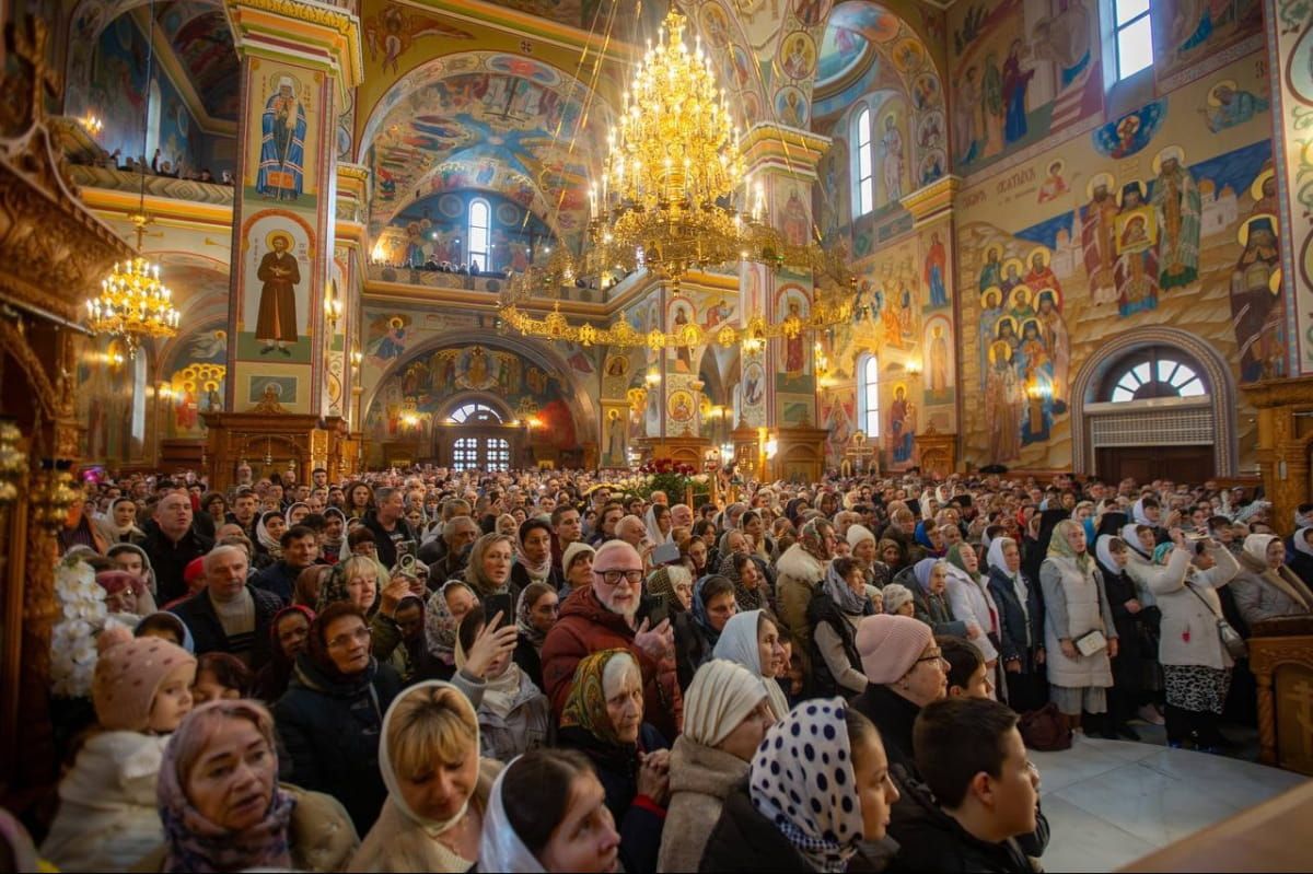 Богослужіння в Успенському монастирі УПЦ (МП) в Одесі - фото 164755