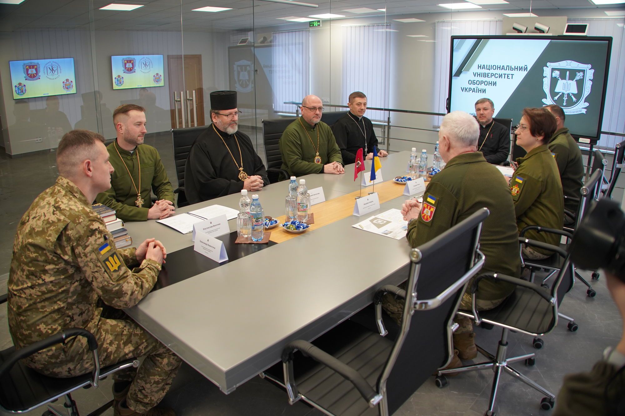 УГКЦ і Національний університет оборони України спільно готуватимуть військових капеланів - 164867 УГКЦ і Національний університет оборони України спільно готуватимуть військових капеланів - фото 164867