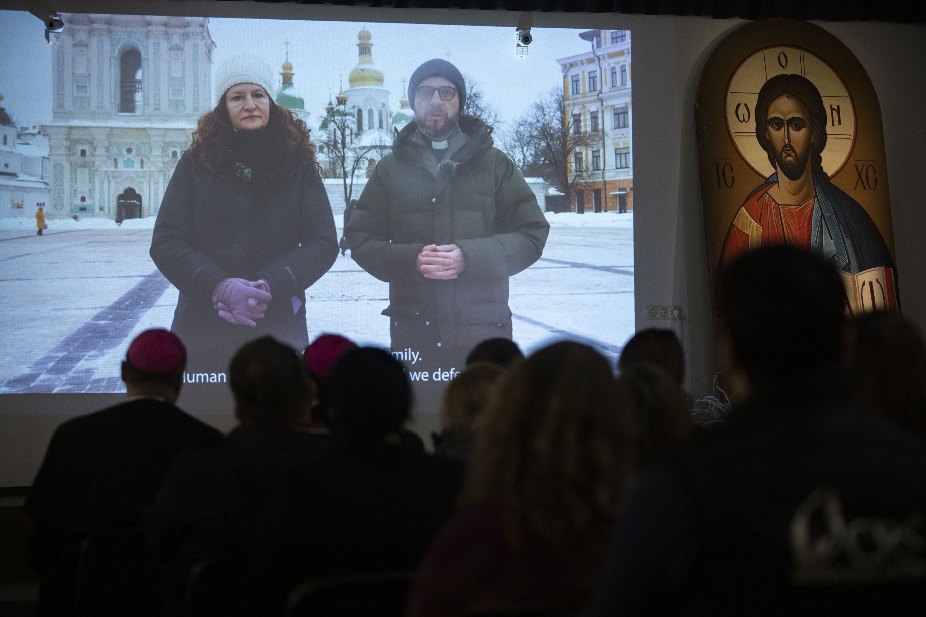 Молитва солідарності з Україною: міжнародна спільнота «Карітас» засвідчила єдність з українськими колегами - фото 166433