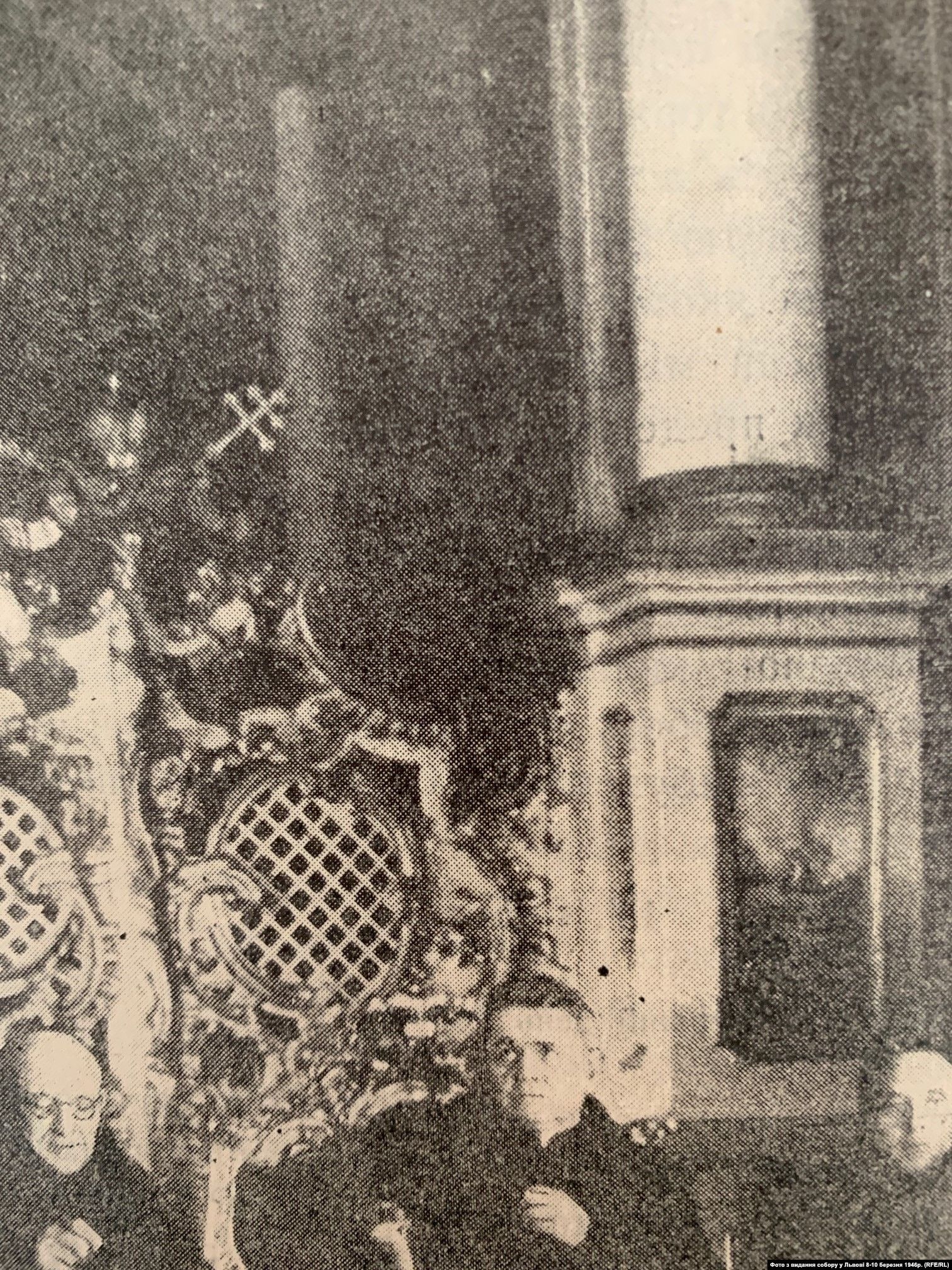Священники Антоній Пелвецький, Гавриїл Костельник, Микола Мельник на псевдособорі - фото 166968