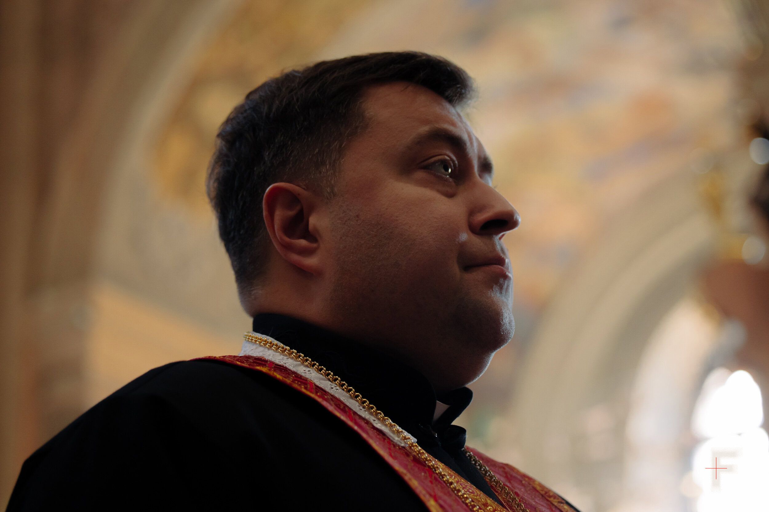 Священник Тарас Михальчук під час богослужіння, Львів, Україна, 10 березня 2026 року. - 168107 Священник Тарас Михальчук під час богослужіння, Львів, Україна, 10 березня 2026 року. - фото 168107