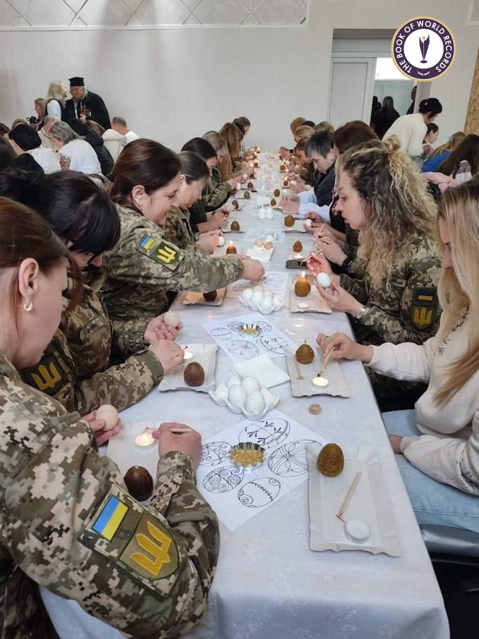 На Львівщині встановили рекорд України з розпису бойківських писанок - 168843 На Львівщині встановили рекорд України з розпису бойківських писанок - фото 168843