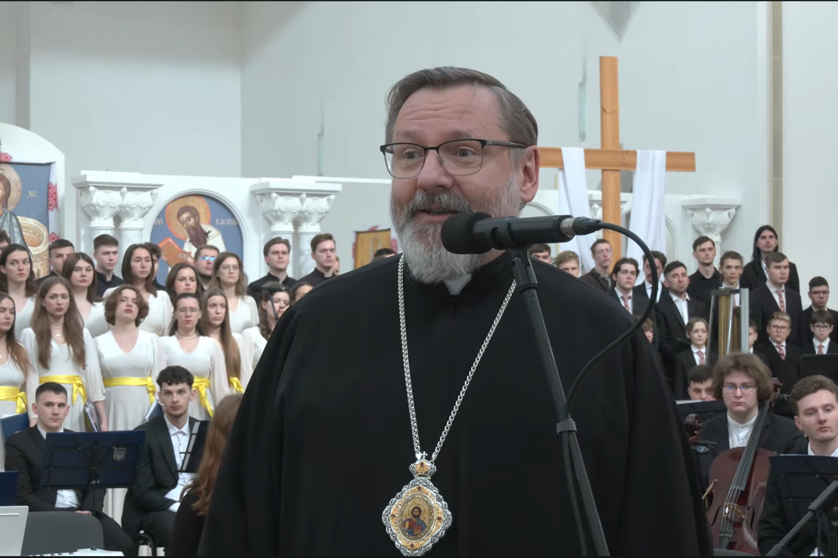 У Патріаршому соборі УГКЦ у Києві відбувся концерт-реквієм до 40-х роковин Чорнобильської катастрофи - 169609 У Патріаршому соборі УГКЦ у Києві відбувся концерт-реквієм до 40-х роковин Чорнобильської катастрофи - фото 169609