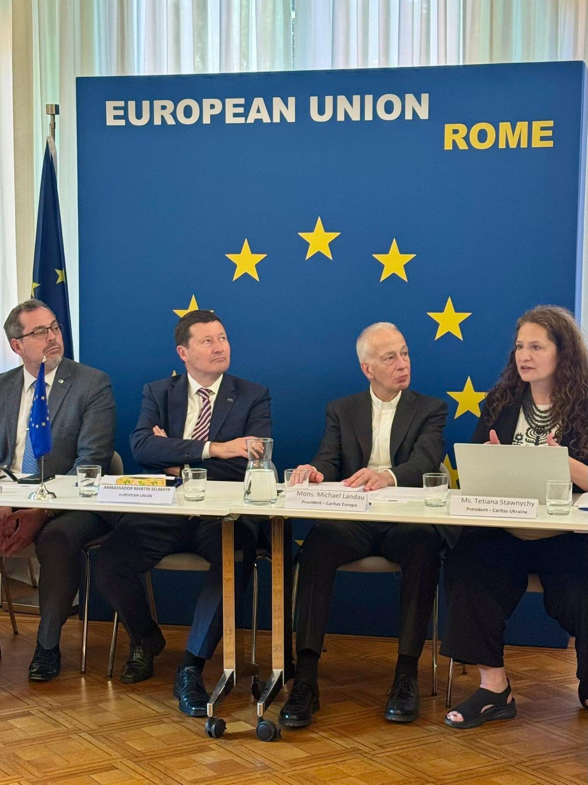 In Rome, EU Mission Heads Discuss Ukraine Support with Caritas Europa - фото 169922