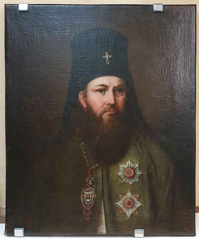 Архиєпископ Феофілакт (Русанов). Портрет. ХІХ ст. - 170267 Архиєпископ Феофілакт (Русанов). Портрет. ХІХ ст. - фото 170267