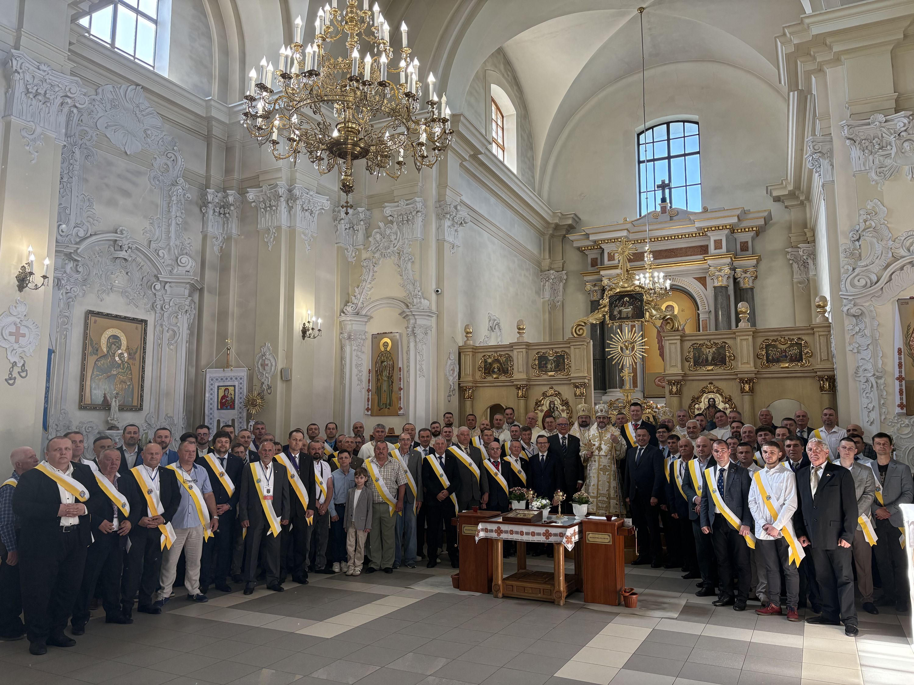 Лицарі Колумба на літургії в храмі святого Йосафата під час Національної Конвенції в Кам'янці-Подільському, 23 травня 2026 - 171046 Лицарі Колумба на літургії в храмі святого Йосафата під час Національної Конвенції в Кам'янці-Подільському, 23 травня 2026 - фото 171046