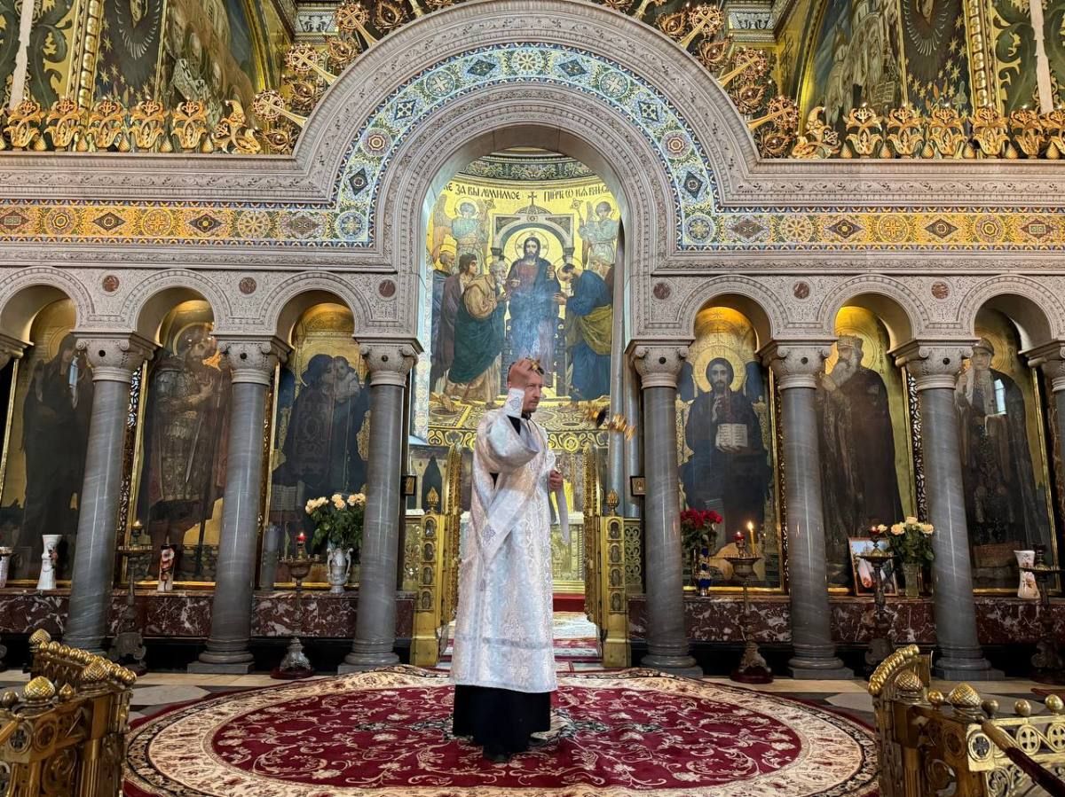 У Володимирському соборі ПЦУ в Києві відправили панахиду за Симоном Петлюрою - 171108 У Володимирському соборі ПЦУ в Києві відправили панахиду за Симоном Петлюрою - фото 171108