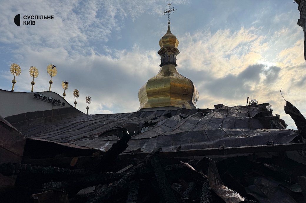 Пошкоджений Успенський собор внаслідок російської атаки в ніч на 15 червня 2026 року.  - фото 172026