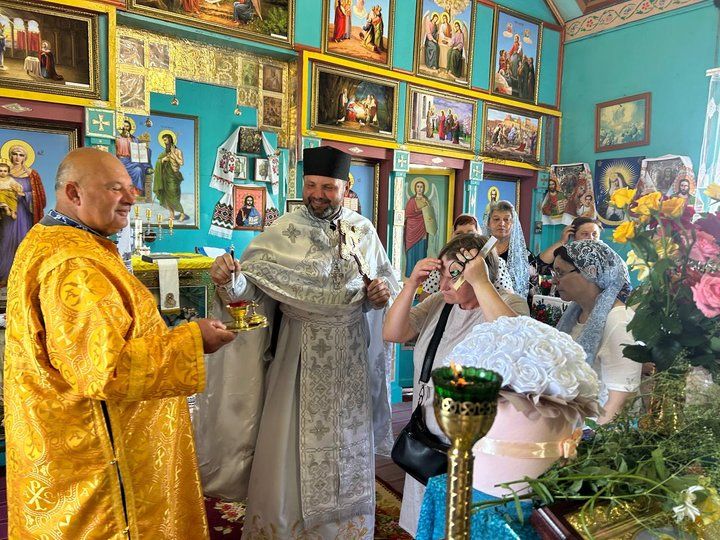 Олександр Дмитрук у храмі святих першоверховних апостолів Петра і Павла. Село Високе, Житомирський район, 30 червня 2026 року. - 173217 Олександр Дмитрук у храмі святих першоверховних апостолів Петра і Павла. Село Високе, Житомирський район, 30 червня 2026 року. - фото 173217