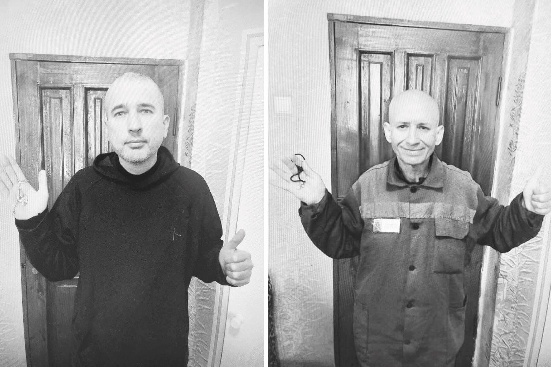 Отець Левицький та його колега о. Гелета (праворуч) провели під вартою майже два роки. - фото 174046
